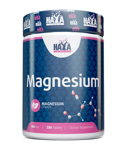 HAYA LABS Magnesium Citrate 200mg / 250 Tabs.